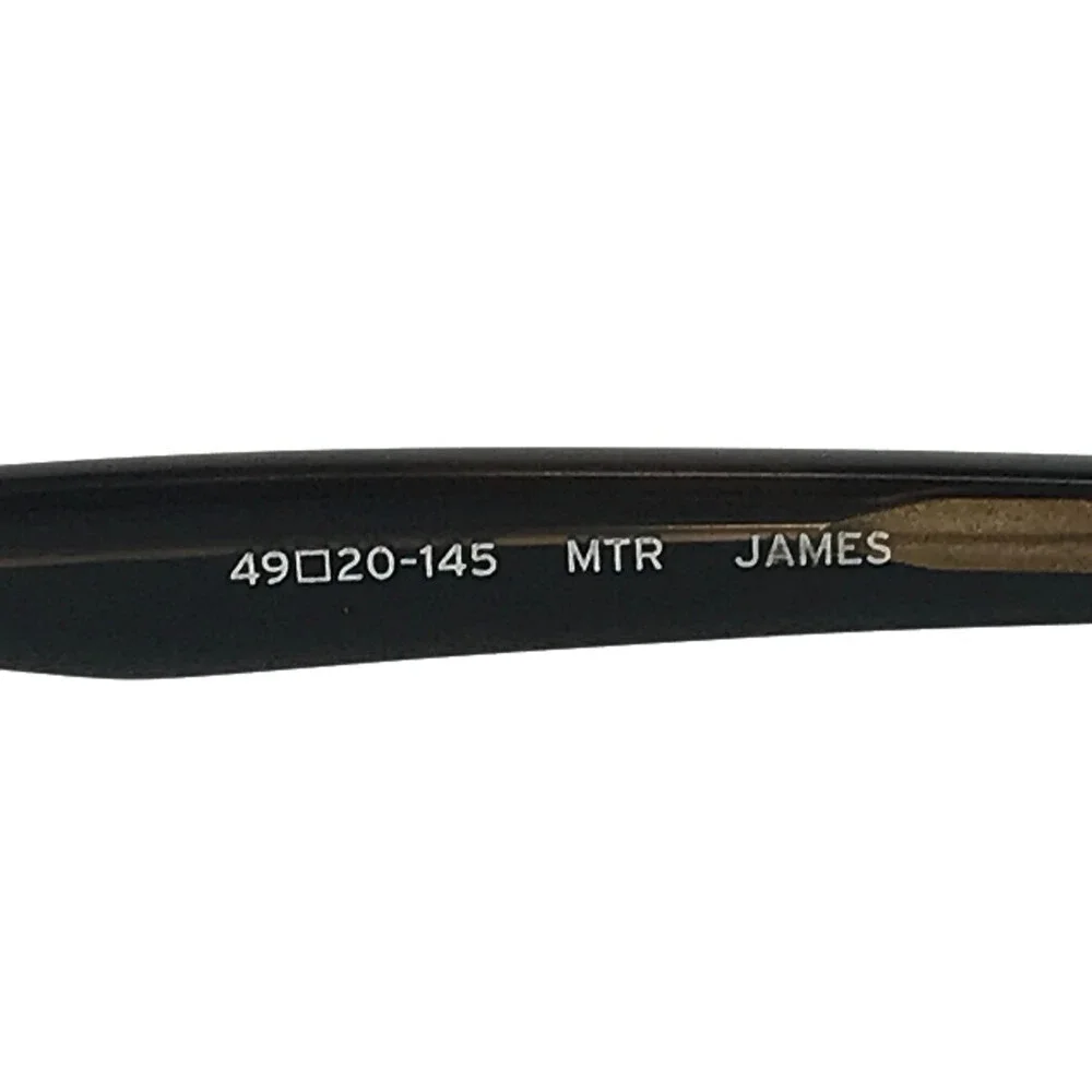 Barton Perreira Eyeglasses Frames JAMES MTR Matte Tortuga Horn Rim 49-20-145